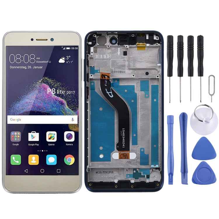 LCD Screen and Digitizer Full Assembly with Frame for Huawei Honor 8 Lite