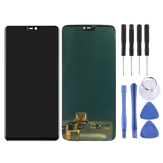 Para OnePlus 6 con digitalizador de pantalla LCD OEM de ensamblaje completo, para OnePlus 6
