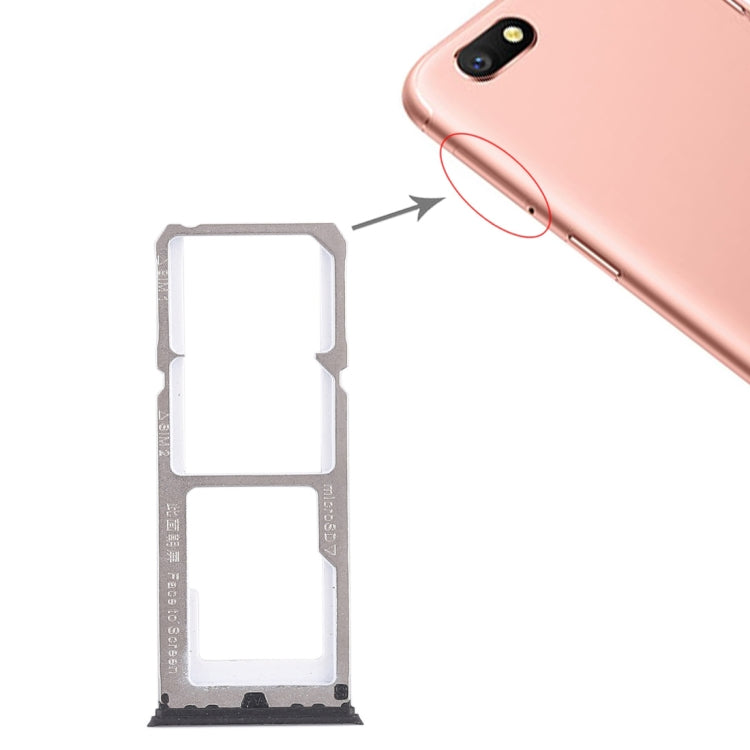 For OPPO A77 2 x SIM Card Tray + Micro SD Card Tray