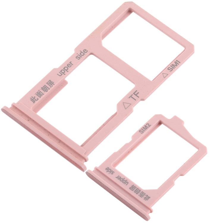 For Vivo Y66 2 x SIM Card Tray + Micro SD Card Tray