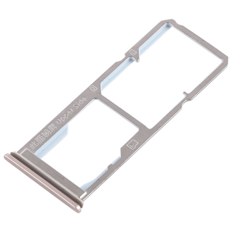For Vivo Y69 2 x SIM Card Tray + Micro SD Card Tray