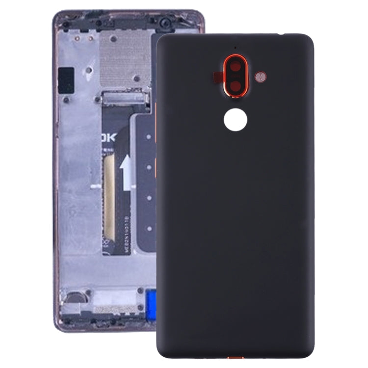 Back Cover with Back Camera Lens & Side Keys for Nokia 7 Plus