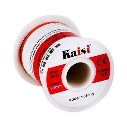 Kaisi 0.5mm Rosin Core Tin Lead Solder Wire for Welding Works, 150g