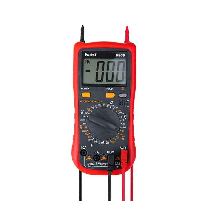 Kaisi 9805 Anti-burning Multifunctional Digital Universal Multimeter Auto-Range Digital Multimeter