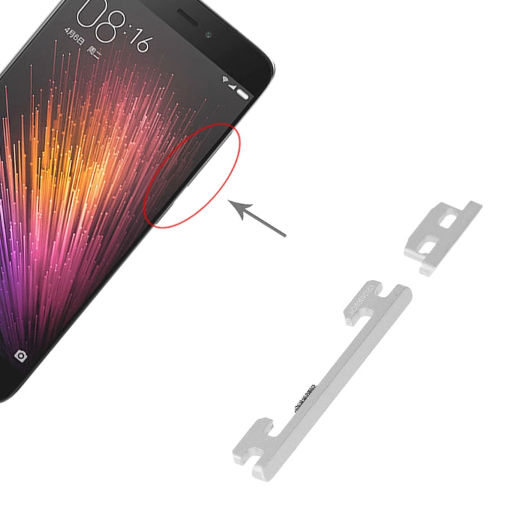 Power Button and Volume Control Button for Xiaomi Mi 5, For Xiaomi Mi 5