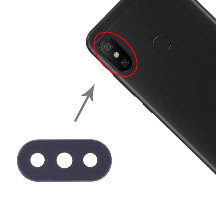10 PCS Camera Lens Cover for Xiaomi Redmi 6 Pro / MI A2 Lite, For Redmi 6 Pro, For Xiaomi Redmi 6 Pro, For Redmi 6 Pro (Red)