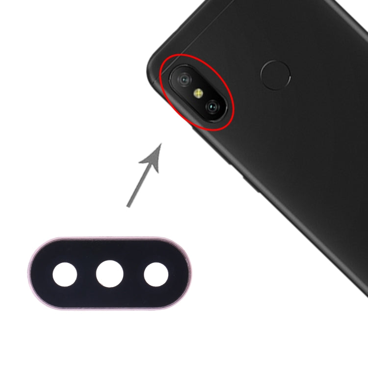 10 PCS Camera Lens Cover for Xiaomi Redmi 6 Pro / MI A2 Lite, For Redmi 6 Pro, For Xiaomi Redmi 6 Pro, For Redmi 6 Pro (Red)