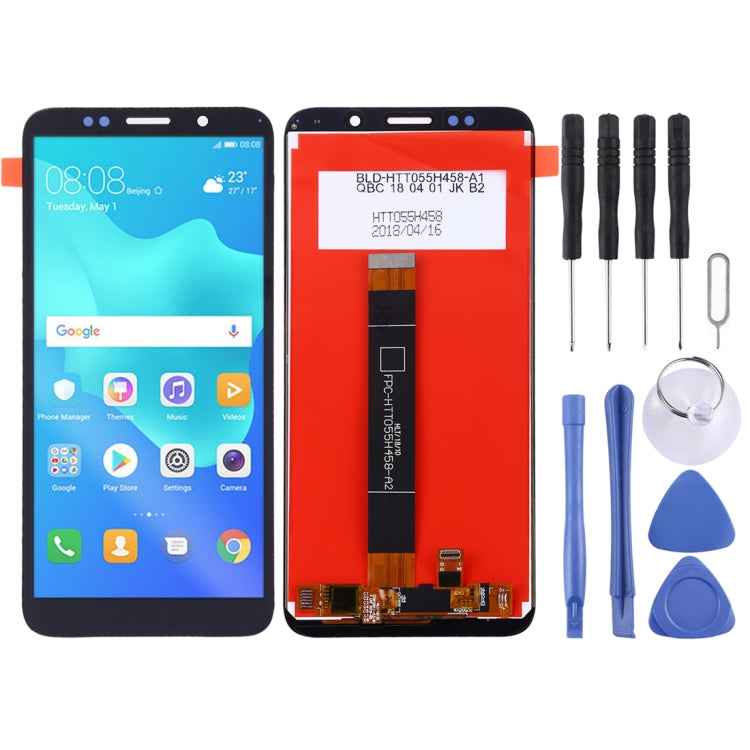 LCD Screen and Digitizer Full Assembly for Huawei Y5 Prime (2018), For Huawei Y5 Prime (2018) - BSPART