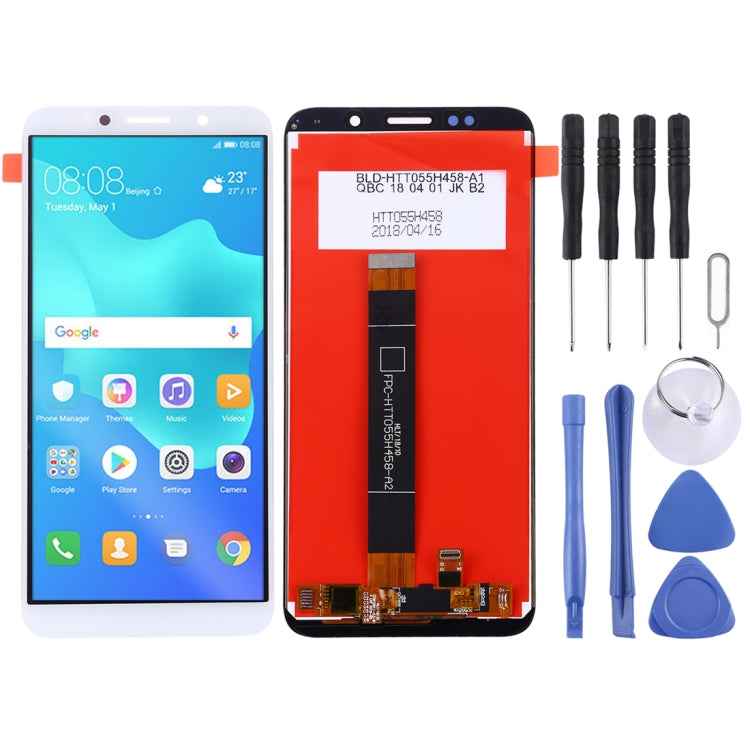 LCD Screen and Digitizer Full Assembly for Huawei Y5 Prime (2018), For Huawei Y5 Prime (2018) - BSPART