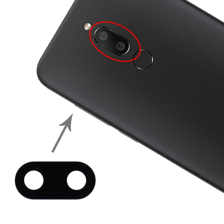 For Meizu M6T M811Q 10pcs Back Camera Lens, For Meizu M6T