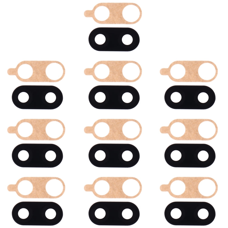 10 PCS Back Camera Lens for LG G7 ThinQ G710 G710EM G710PM G710VMP G710ULM