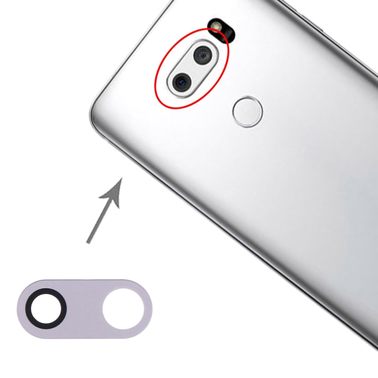 Lot de 10 lentilles de caméra arrière pour LG V30 H930 H933, pour LG V30 (noir), pour LG V30 (bleu), pour LG V30 (argent)