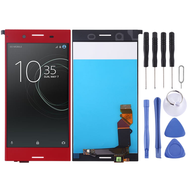 LCD Screen and Digitizer Full Assembly for Sony Xperia XZ Premium, For Xperia XZ Premium (Red)