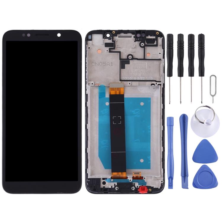 Pantalla LCD y digitalizador completo con marco para Huawei Y5 Prime (2018)