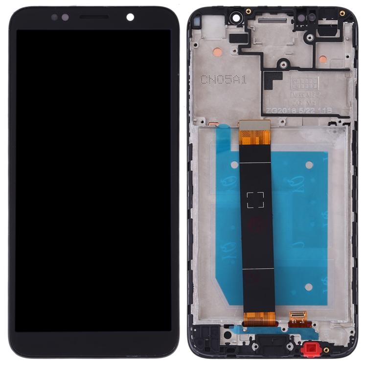 Pantalla LCD y digitalizador completo con marco para Huawei Y5 Prime (2018)