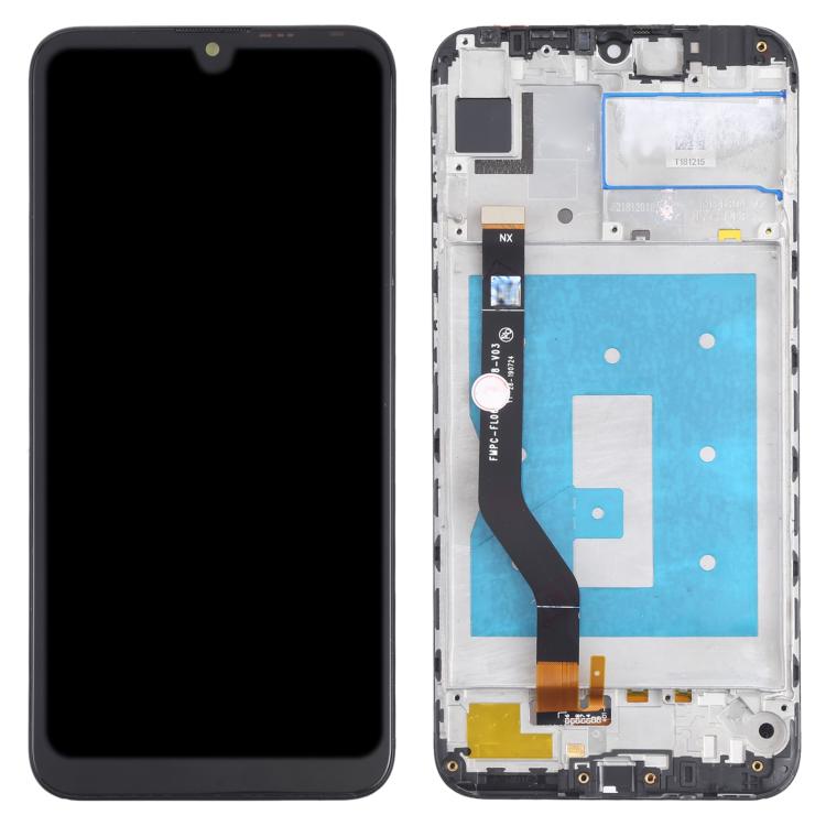 LCD Screen and Digitizer Full Assembly with Frame for Huawei Y7 (2019)(High Version), For Huawei Y7 (2019)