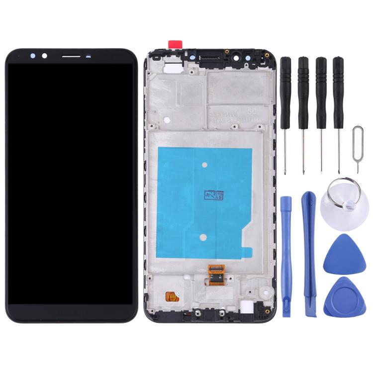 LCD Screen and Digitizer Full Assembly with Frame for Huawei Y7 (2018), For Huawei Y7 (2018)