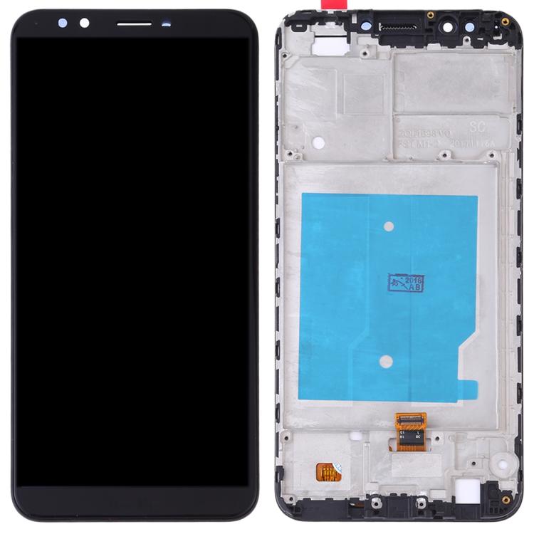 LCD Screen and Digitizer Full Assembly with Frame for Huawei Y7 (2018), For Huawei Y7 (2018)