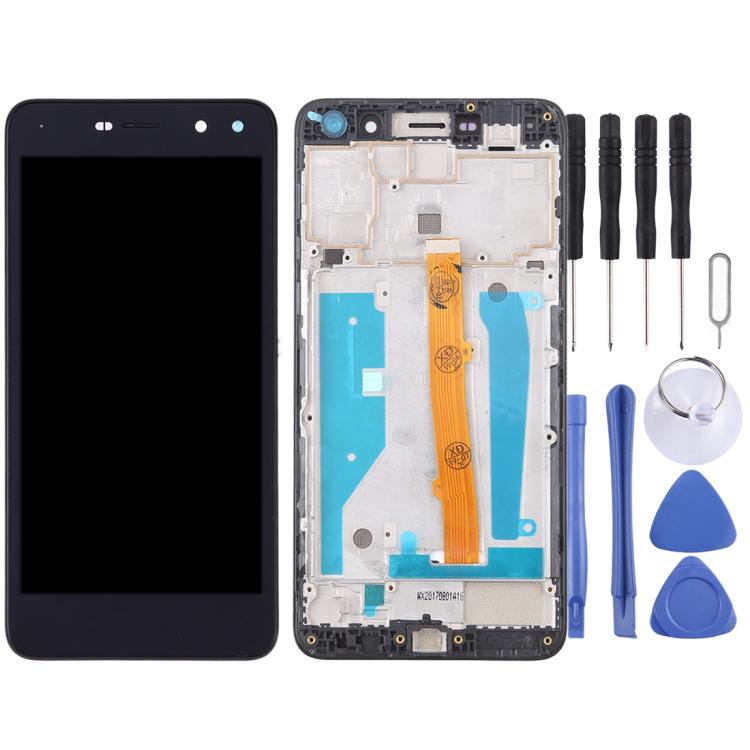 LCD Screen and Digitizer Full Assembly with Frame for Huawei Y5 (2017), For Huawei Y5 (2017), For Huawei Y5 (2017)