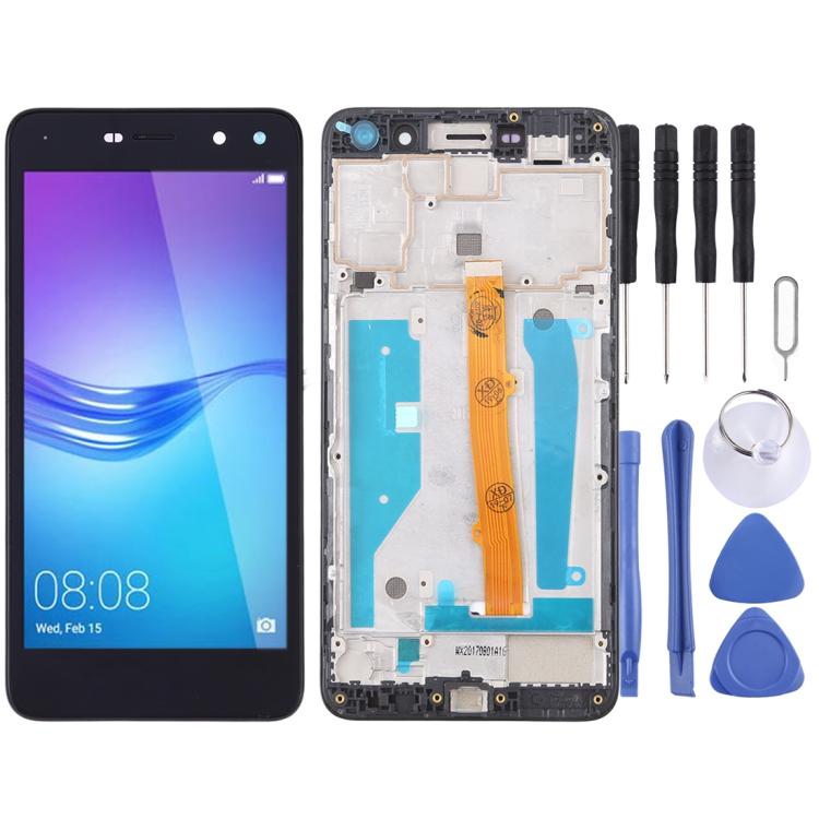 LCD Screen and Digitizer Full Assembly with Frame for Huawei Y5 (2017), For Huawei Y5 (2017), For Huawei Y5 (2017)