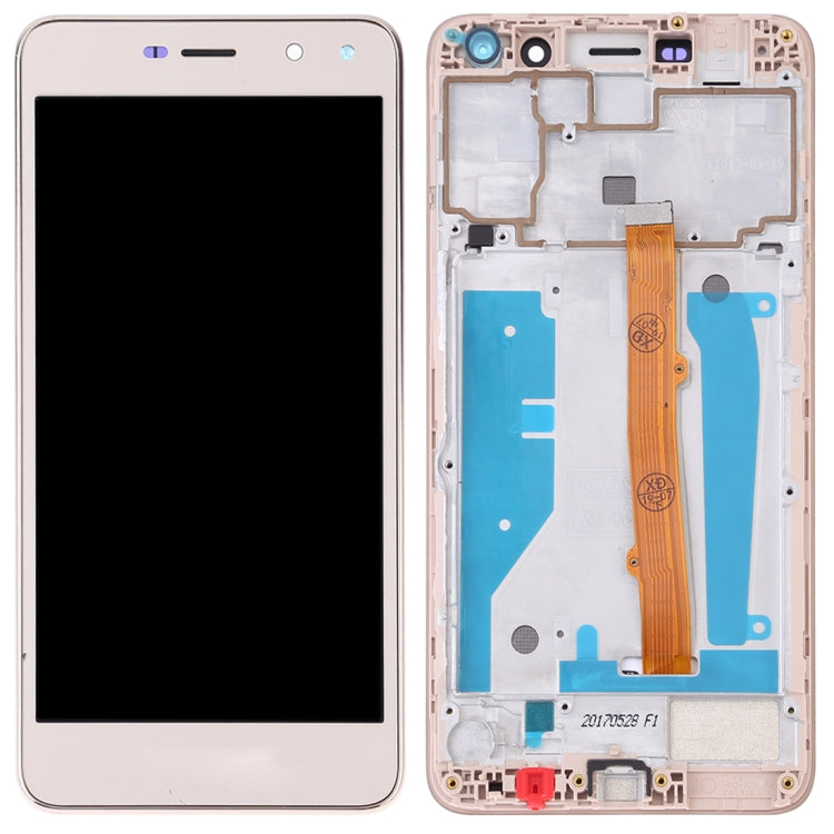 LCD Screen and Digitizer Full Assembly with Frame for Huawei Y5 (2017)