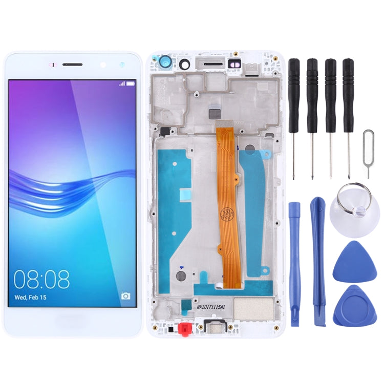 LCD Screen and Digitizer Full Assembly with Frame for Huawei Y5 (2017)