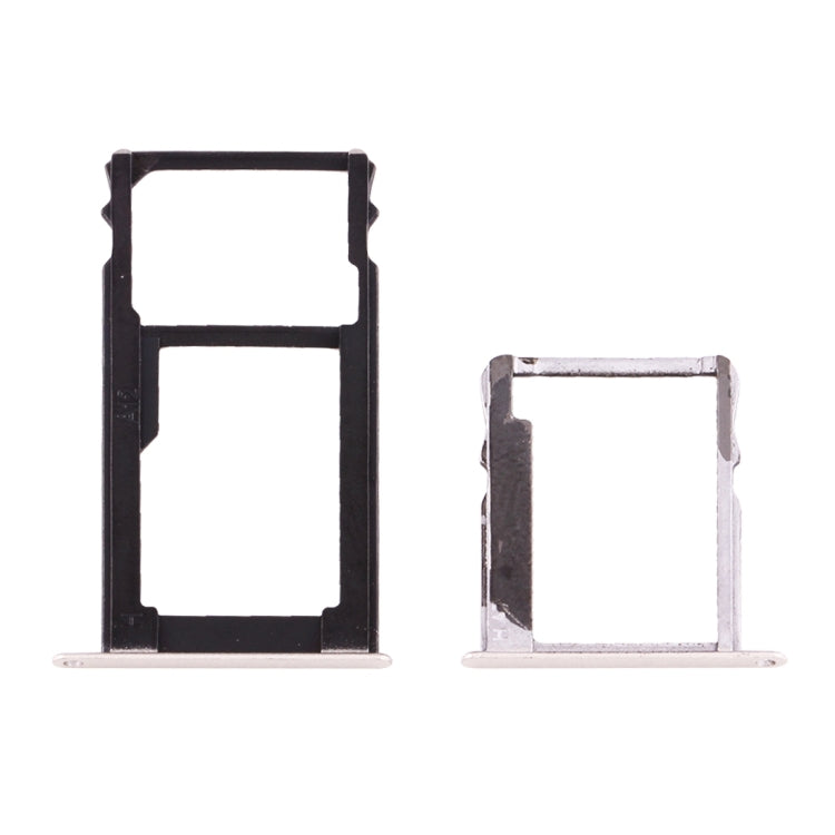 For Huawei Honor 5X / GR5 Micro SIM Card Tray + Nano SIM & Micro SD Card Tray