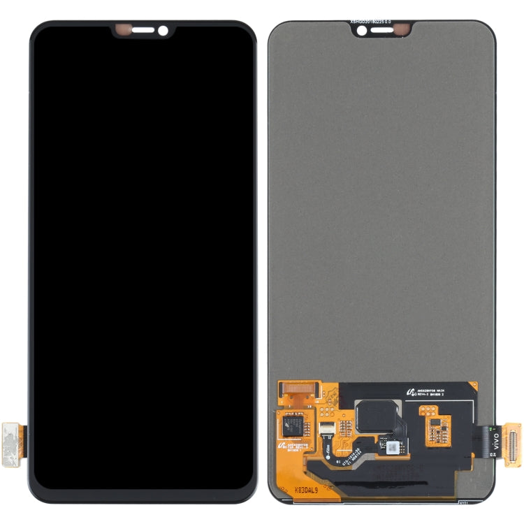 LCD Screen and Digitizer Full Assembly for Vivo X21 In-Display Fingerprint Scanning