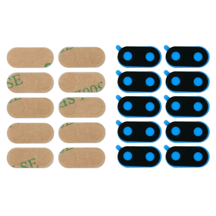 For Huawei Mate 10 Lite 10pcs Back Camera Lens with Adhesive , For Huawei Mate 10 Lite