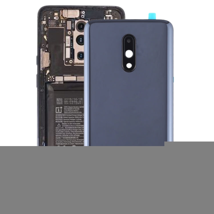 For OnePlus 7 Original Battery Back Cover with Camera Lens Frame, For OnePlus 7,Original, For OnePlus 7,Original (Red), For OnePlus 7 (Original)