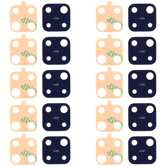 Lot de 10 lentilles de caméra arrière pour Huawei Mate 30 Lite