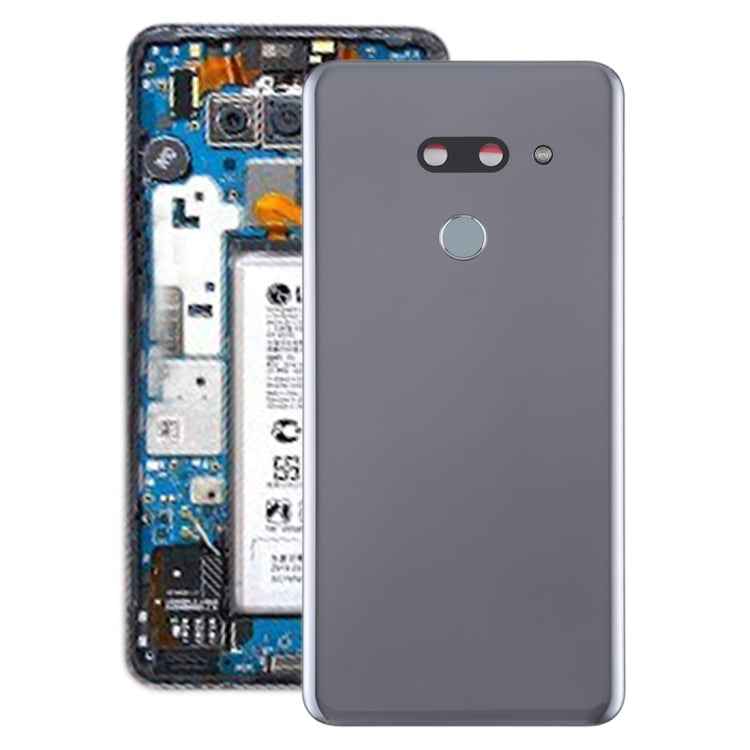 Battery Back Cover with Camera Lens Frame & Fingerprint Sensor for LG G8 ThinQ / LMG820QM7 LM-G820UMB LMG820UM1 (US Version), For LG G8 ThinQ(US Version)