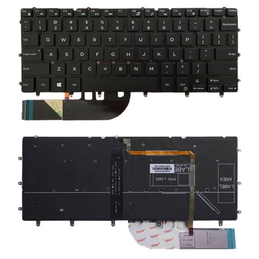 Teclado retroiluminado para Dell Inspiron XPS 13 (EE. UU.) (7000, 7347, 7348, 7352, 7353, 7359, 15, 7547, 7548, 9343, 9350, 9360, N7548)