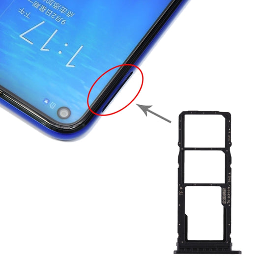 Bandeja para tarjeta SIM + Bandeja para tarjeta SIM + Bandeja para tarjeta Micro SD para Huawei Honor Play 3, Para Huawei Honor Play 3