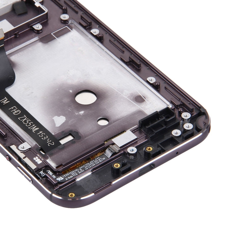 LCD Screen and Digitizer Full Assembly with Frame for ASUS ZenFone Zoom 5.5 inch / ZX551ML