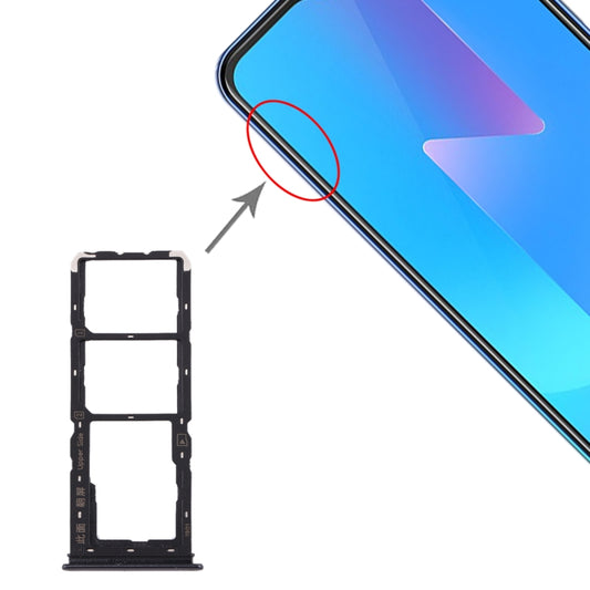 Pour Vivo U3x / U10 Tiroir pour carte SIM + Tiroir pour carte SIM + Tiroir pour carte Micro SD, pour Vivo U3x / U10