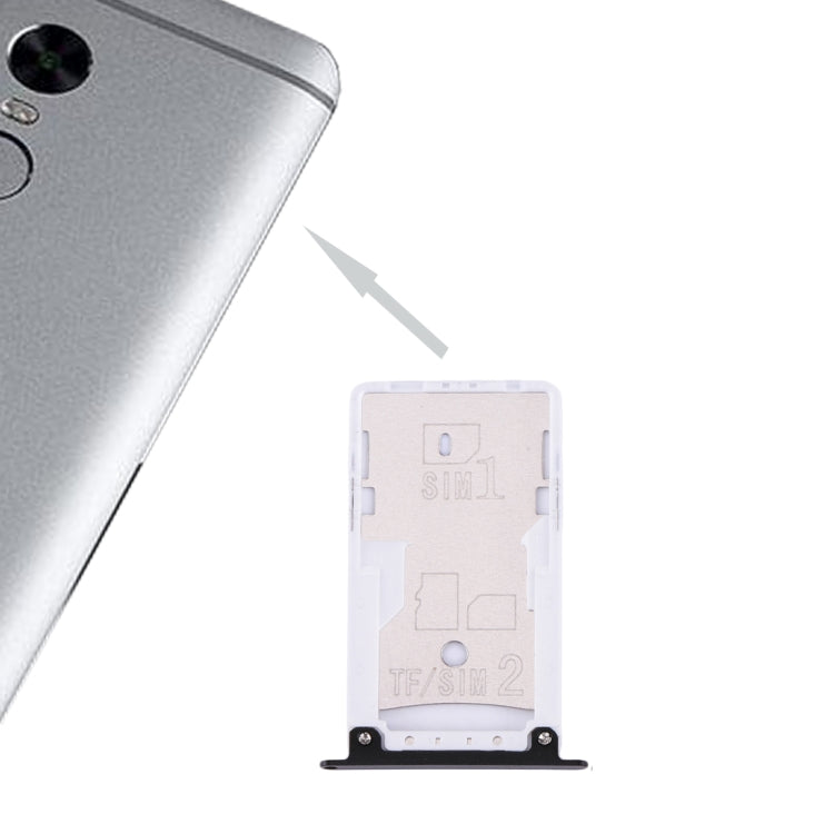 For Xiaomi Redmi Note 4X SIM & SIM / TF Card Tray