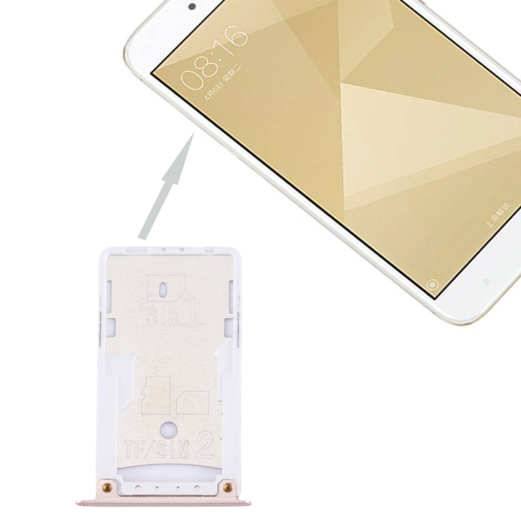 For Xiaomi Redmi 4X SIM & SIM / TF Card Tray, For Redmi 4X, For Xiaomi Redmi 4X