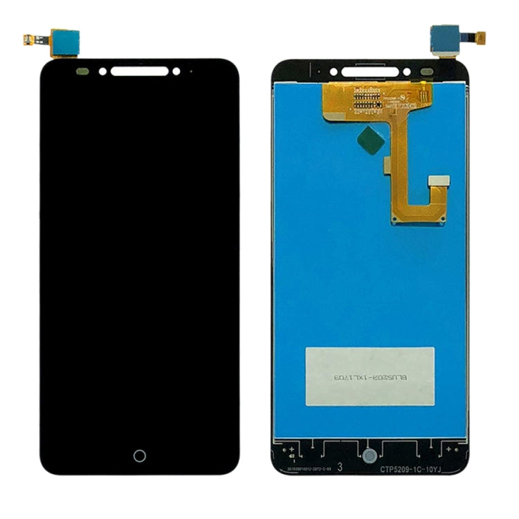 LCD Screen and Digitizer Full Assembly with Fingerprint Button for Alcatel A5 5085Y