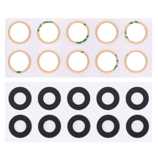 Lot de 10 lentilles de caméra arrière avec autocollant pour Google Pixel 2 XL (10 pièces)