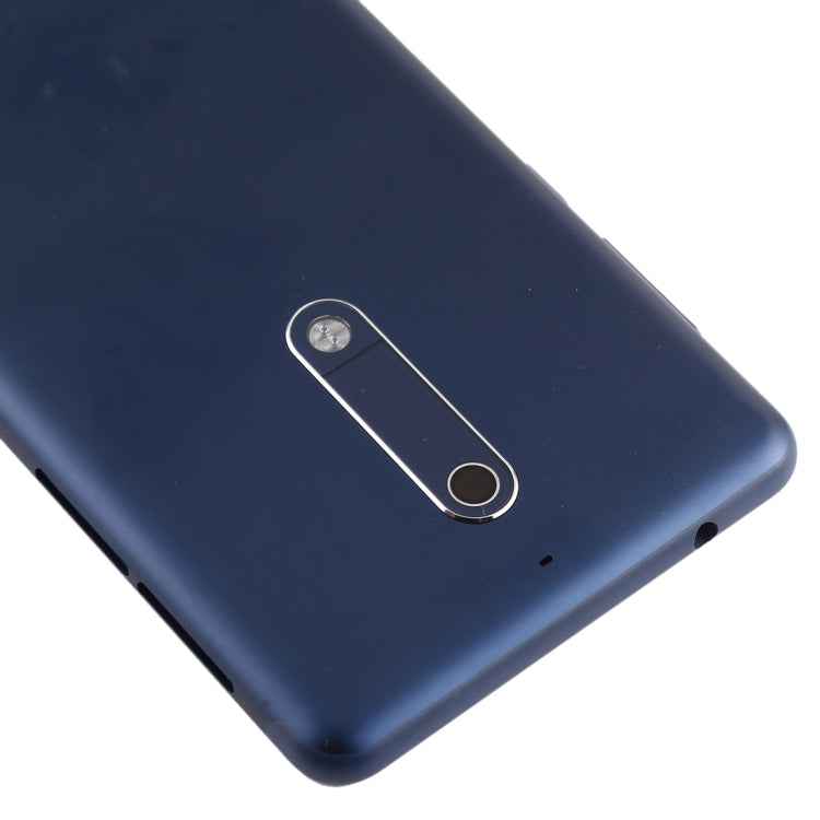 Battery Back Cover with Camera Lens Frame & Side Keys for Nokia 5, For Nokia 5