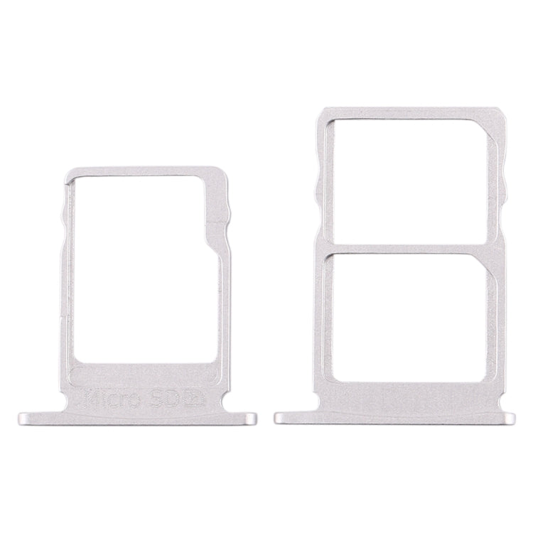 SIM Card Tray + SIM Card Tray + Micro SD Card Tray for Nokia 5 / N5 TA-1024 TA-1027 TA-1044 TA-1053, For Nokia 5