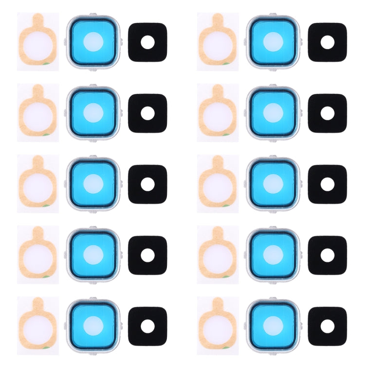 For Galaxy Alpha / G850 10pcs Back Camera Bezel & Lens Cover with Sticker, Galaxy Alpha - BSPART