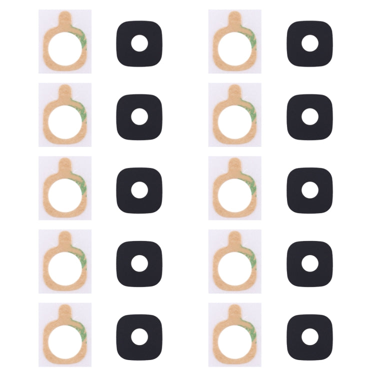 For Galaxy C7 Pro / C7010 10pcs Back Camera Lens Cover with Sticker, Galaxy C7 Pro - BSPART