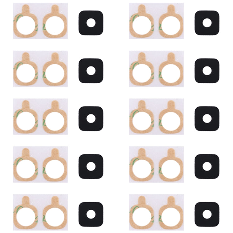 For Galaxy A5 (2018) / A8 (2018) / A530 10pcs Back Camera Lens Cover with Sticker, Galaxy A530 - BSPART