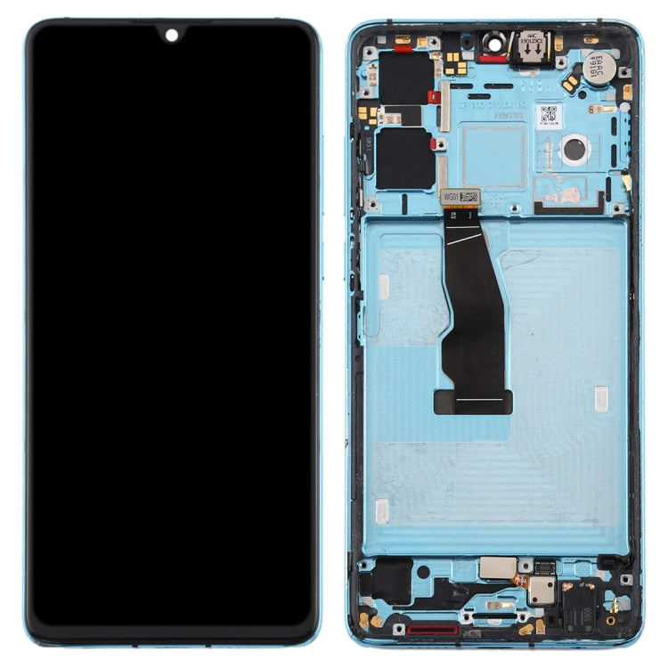 LCD Screen and Digitizer Full Assembly with Frame for Huawei P30, For P30, For Huawei P30(Breathing Crystal)