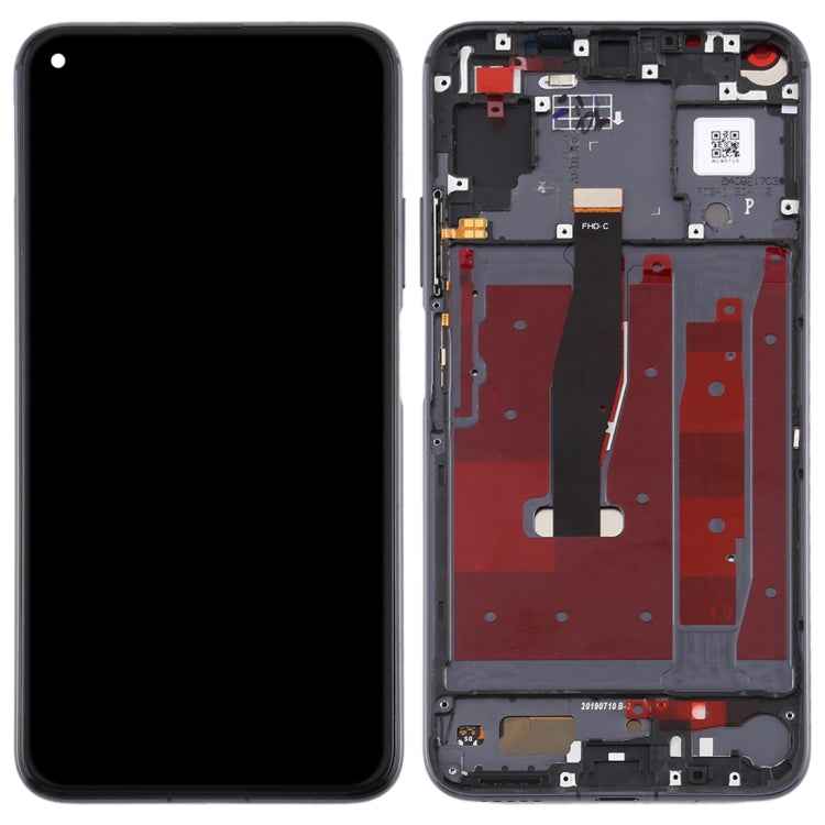 LCD Screen and Digitizer Full Assembly with Frame for Huawei Honor 20