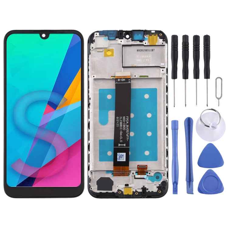 LCD Screen and Digitizer Full Assembly with Frame for Huawei Honor 8S