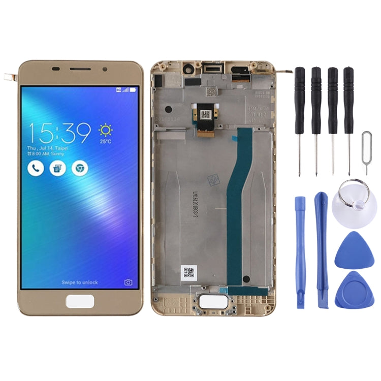 LCD Screen and Digitizer Full Assembly with Frame for ASUS Zenfone 3S Max ZC521TL X00GD