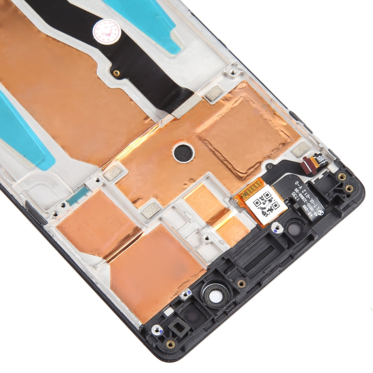 LCD Screen and Digitizer Full Assembly with Frame for Lenovo K8 Note XT1902-3